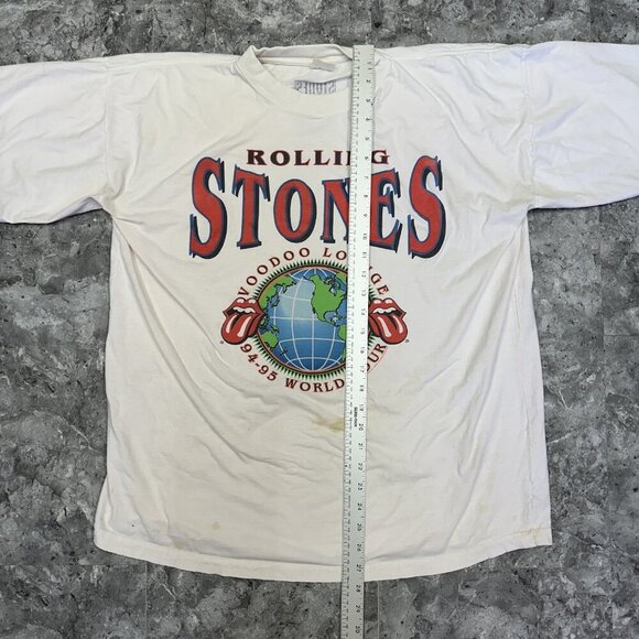 Vintage Rolling Stones 1994-95 VooDoo Lounge World Tour XL Shirt READ - Picture 9 of 9